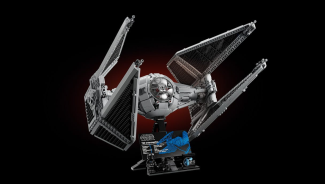 Lego présente son prochain modèle d'intercepteur Tie de Star Wars
