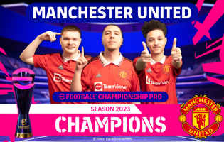 Manchester United couronné vainqueur de l’eFootball Championship Pro 2023