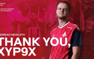 Xyp9x quitte Astralis