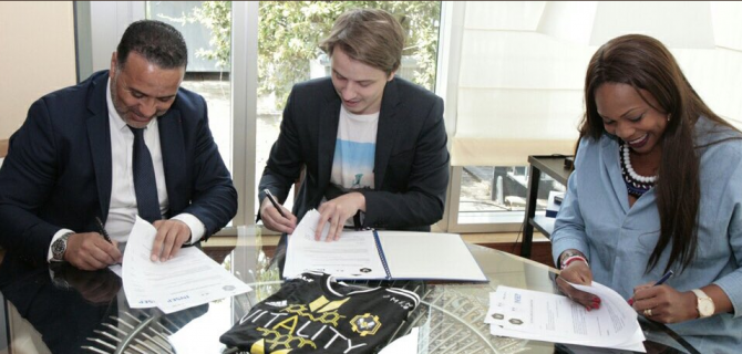 Team Vitality et l'Insep signent une convention