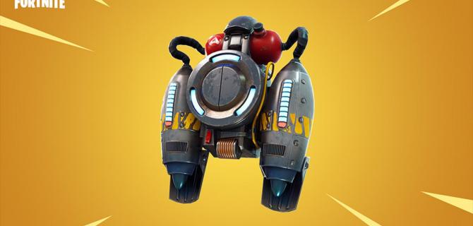 Les jetpacks disponibles sur Fortnite !