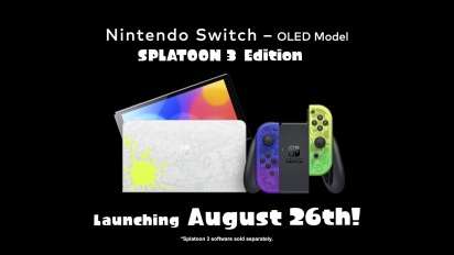 Nintendo Switch - OLED Modèle Splatoon 3 Edition