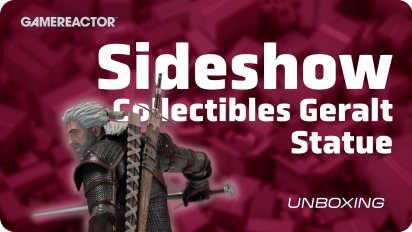 The Witcher 3: Wild Hunt Geralt Statue by Sideshow Collectibles - Déballage